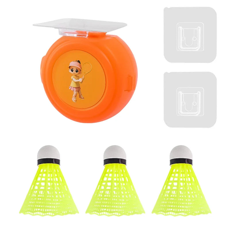 Badminton Trainer Set Rebound Device for Kids Adults Practice