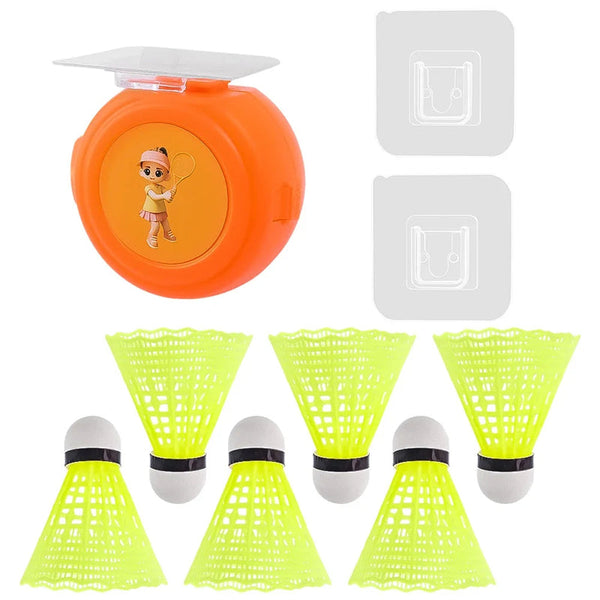 Badminton Trainer Set Rebound Device for Kids Adults Practice