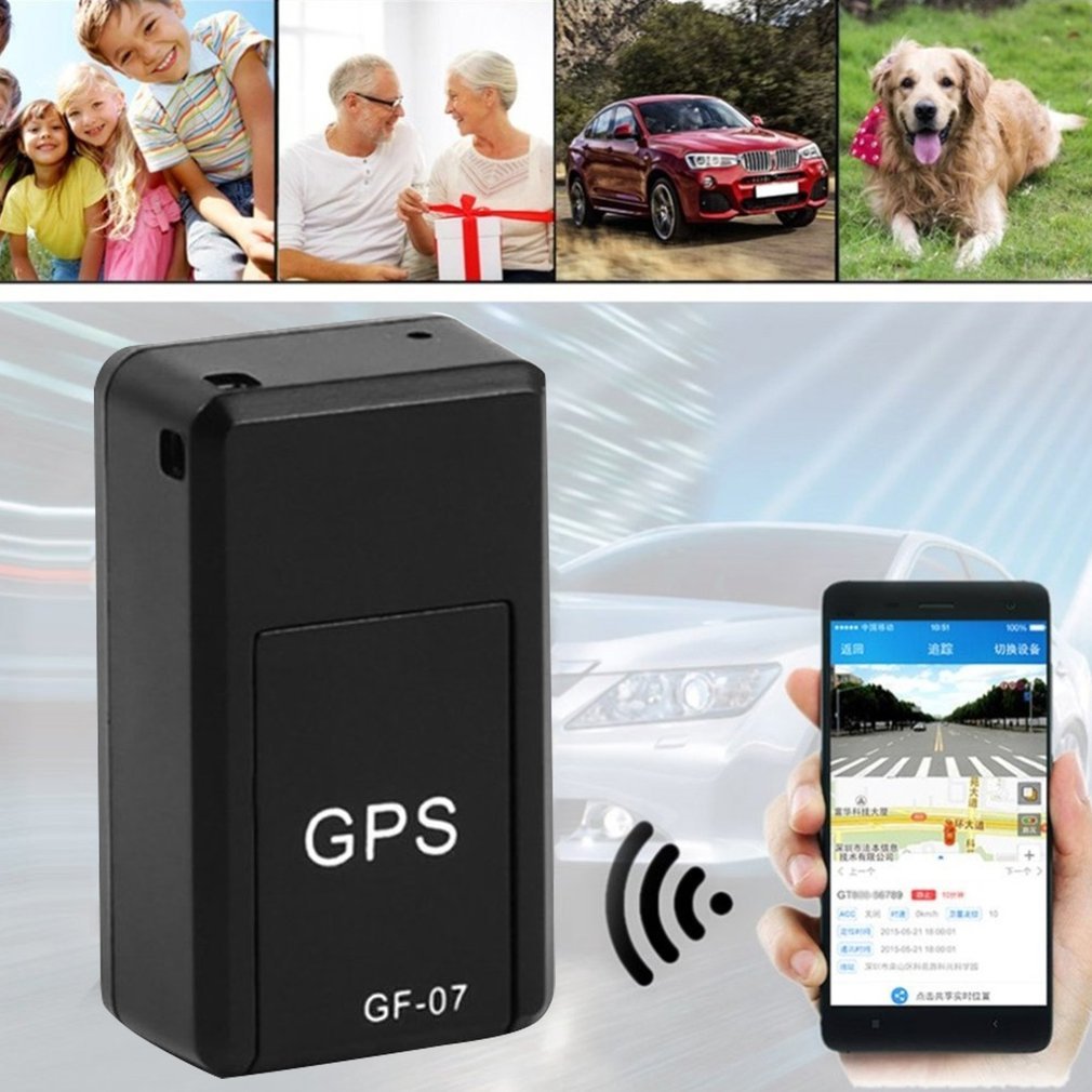 Magnetic Mini Car GPS Tracker Real-Time Rechargeable Anti-Loss Locator