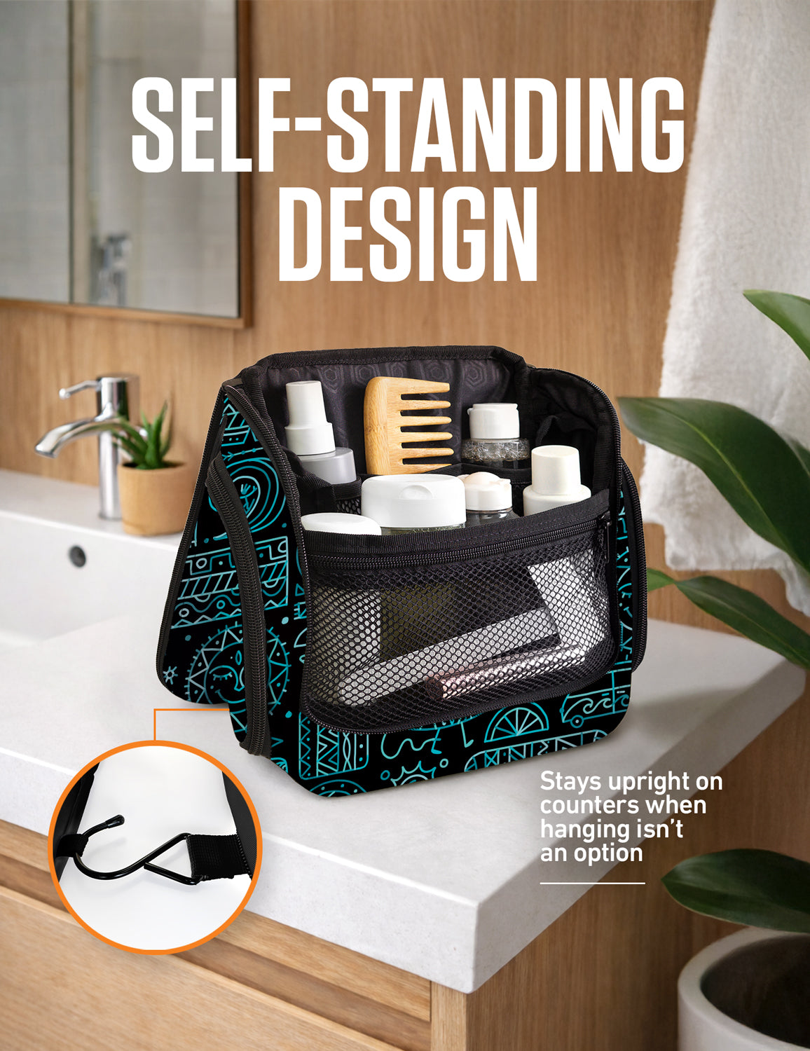 Hanging Travel Toiletry Bag