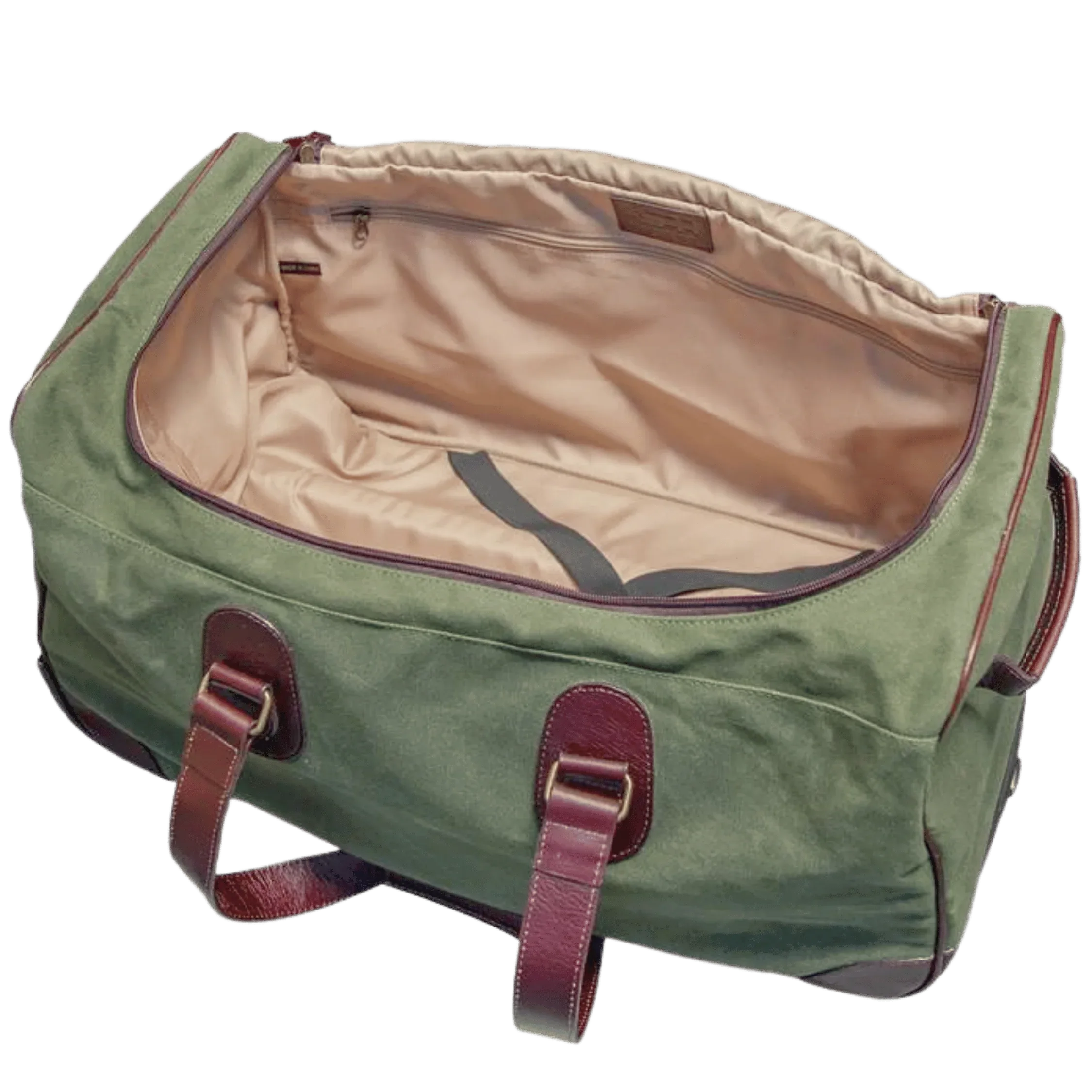 Maxwell Waxed Canvas Rolling Duffel Bag for Weekend Travel