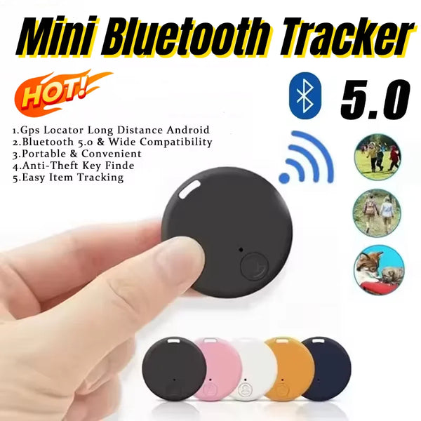 Bluetooth 5.0 GPS Tracker Anti-Lost Smart Finder for iOS Android