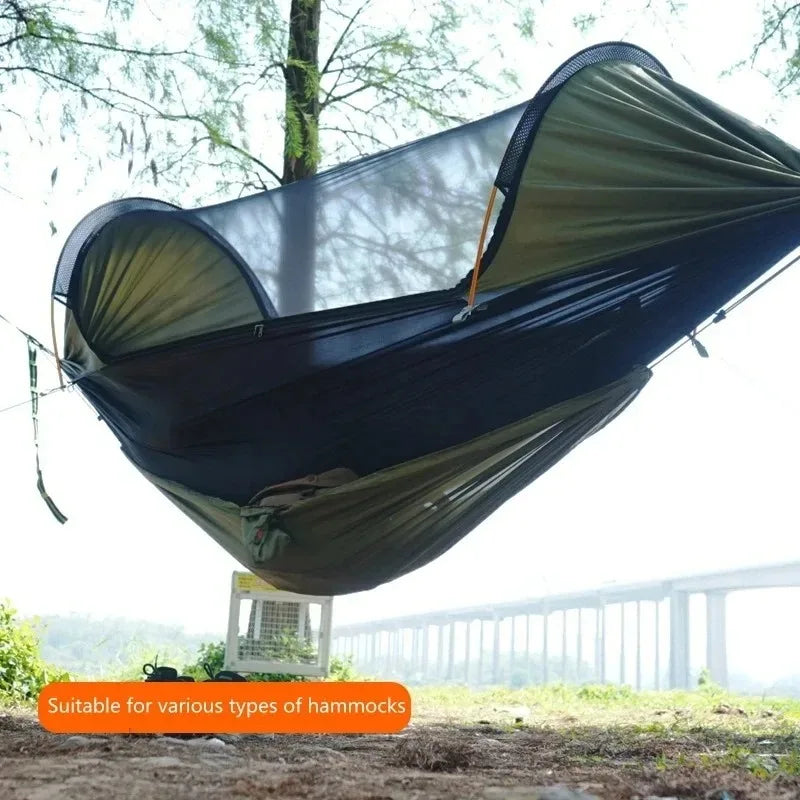 Portable Small Gear Storage Hammock for Hiking Camping Cycling