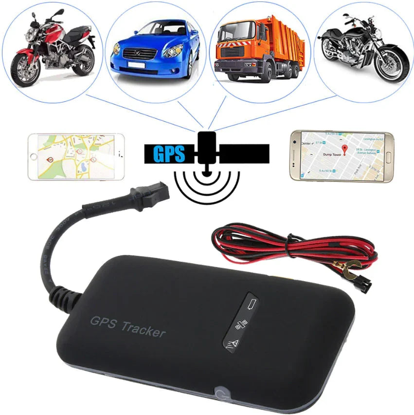 Real-Time GSM GPRS GPS Tracker for Car Motorcycle Anti-Theft