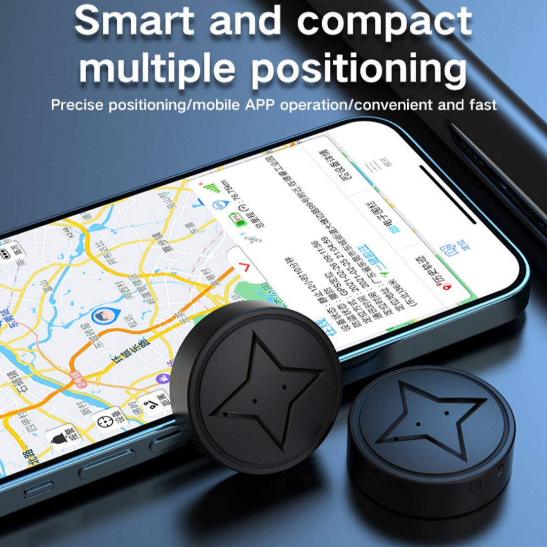 Mini GPS Tracker Magnetic Mount Real-Time Vehicle Locator for Cars