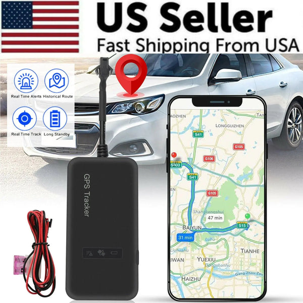 Real-Time GSM GPRS GPS Tracker for Car Motorcycle Anti-Theft