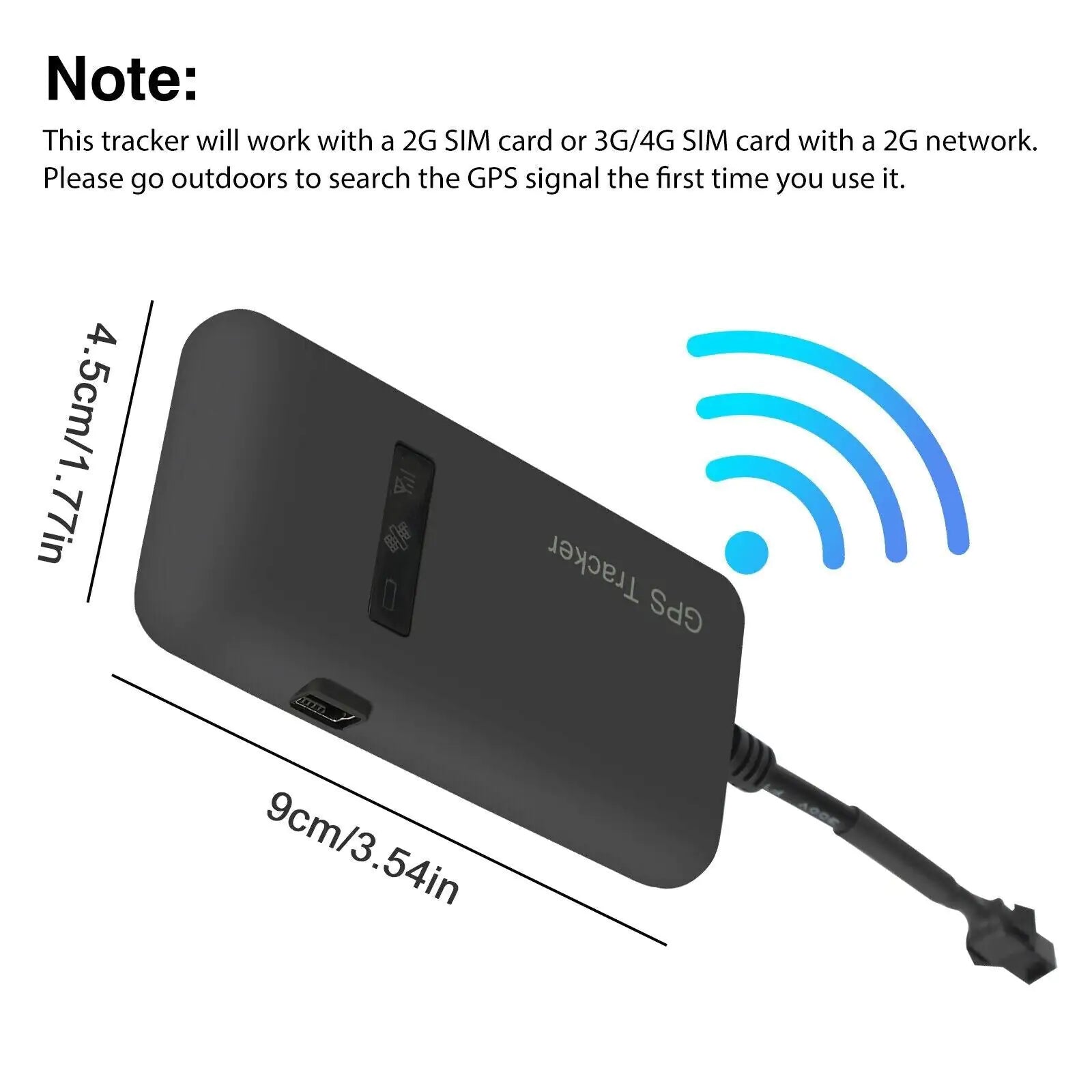 Real-Time GSM GPRS GPS Tracker for Car Motorcycle Anti-Theft